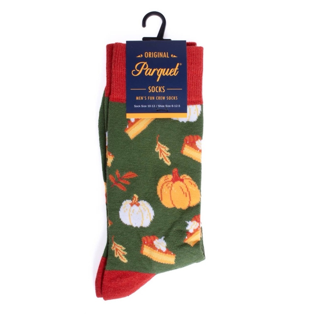 Pumpkin Pie Novelty Socks